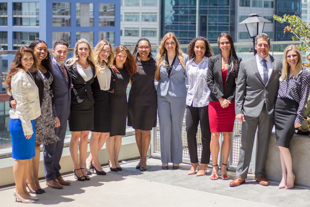 Thomas Jefferson School of Law Newest Attorneys with Dean Bullock