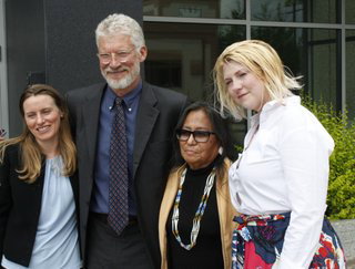 Andrea Carter (left). Photo by Joseph Bullington