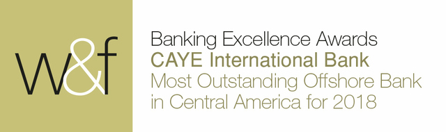 Caye International Bank Awarded Most Outstanding Offshore Bank in Central America