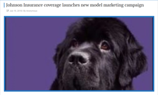 Johnson Insurance Coverage Launches New Model Marketing Campaign