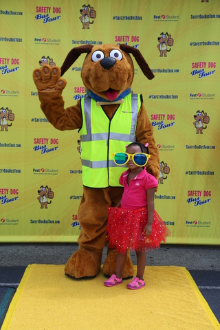The Safety Dog Bus Tour will visit 10 cities across North America to promote safe bus behavior.