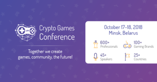 Registration for Crypto Games Conference Minsk is Open! October 17-18