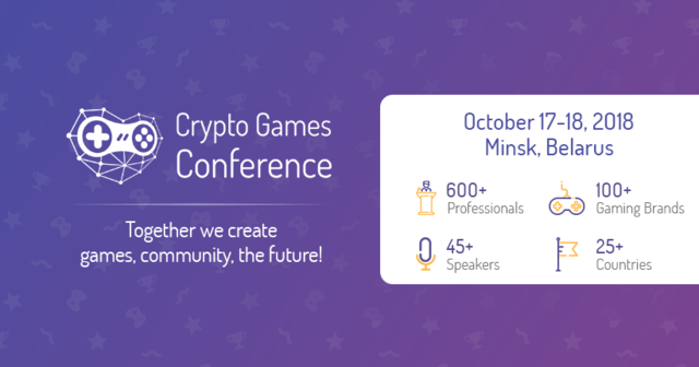 This time the international Crypto Games Conference will be held in the capital of Belarus, Minsk. 