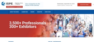 Pharma & BioTech Enhanced Conceptual Process & Innovation Thought Leaders Exhibit at ISPE Boston Product Show 20…