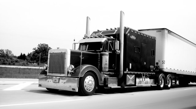 Large truck on a highway -Tom-Erik Paulsen