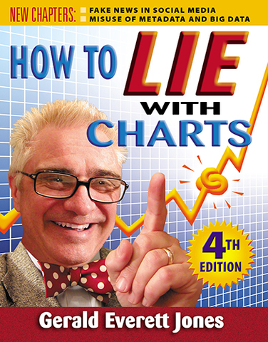 New Fourth Edition of How to Lie with Charts has new chapters on fake news in social media and misinterpretation of metadata.