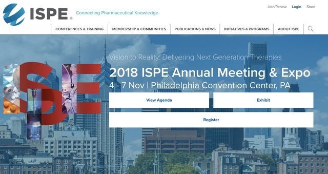 ISPE Philadelphia 2018