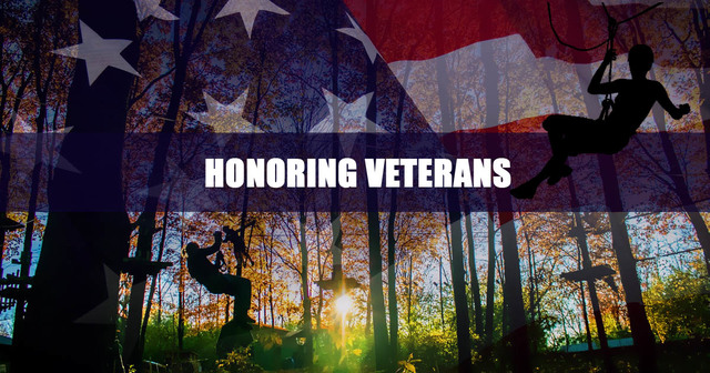 The Adventure Park at Nashville honors Veterans with free tickets on November 11.