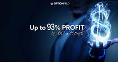 Optionfield's most traded Binary Options can bring you up to 93% Profit in as little as 60 seconds.