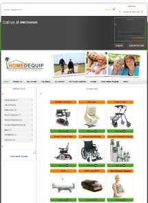 Homedequip Website