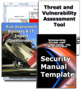 Security Manual Template contains 27 electronic forms, 5 supporting policies, and ready to use tools.