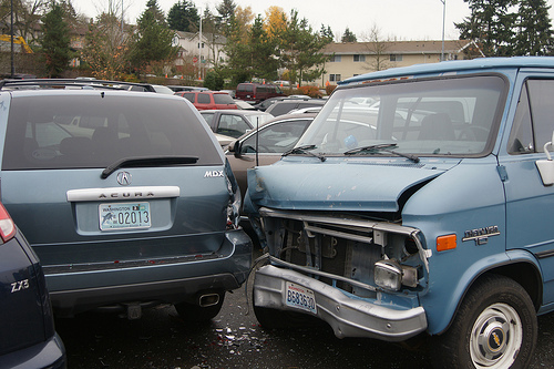 If your van has been involved in an accident and is now deemed an insurance write-off, it's worth selling the van yourself