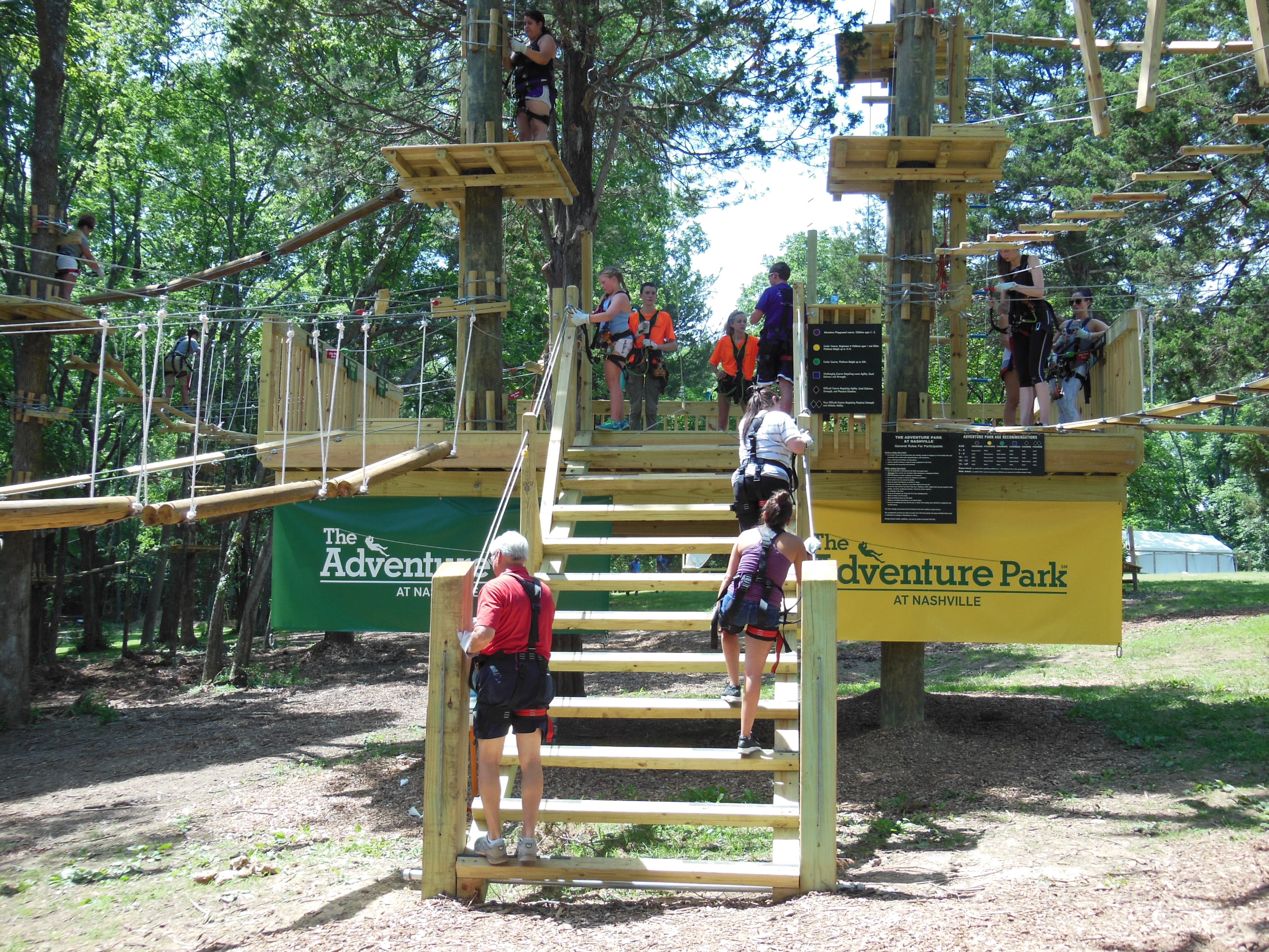 Adventure Park at Nashville (West Meade) Opens for 2019 Season on March 9 Largest In Area