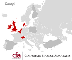 Corporate Finance Associates Worldwide Expands Global Presence to Europe