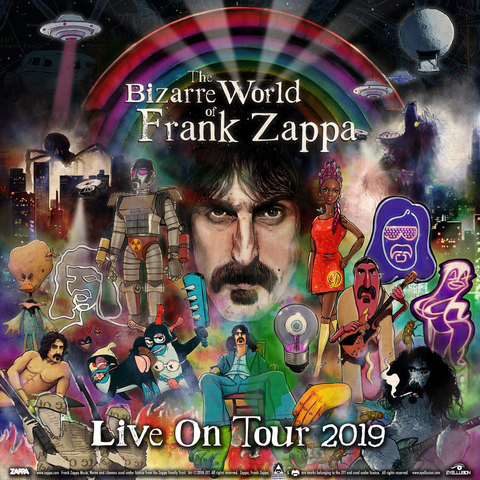 The Bizarre World of Frank Zappa Graphic