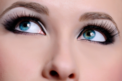 Colored contact lenses with opaque tints can dramatically change your eye color.