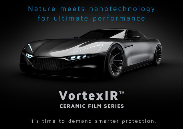 Vehicle with new VortexIR™ Ceramic Film Series