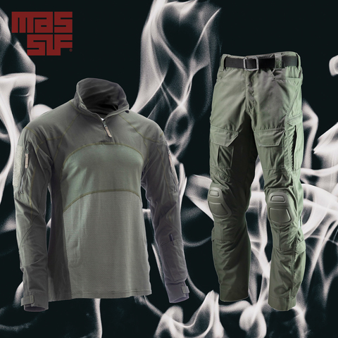 Advanced Quarter Zip Combat Shirt and Hellman Combat Pant from MASSIF®