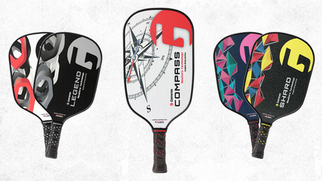 Introducing GAMMA Pickleball's new paddle lineup.