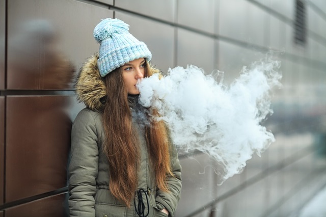 The act of "vaping" or inhaling vaporized liquid from an electronic smoking device is becoming increasingly popular among American teenagers while cigarette smoking rates are at an all-time low. 