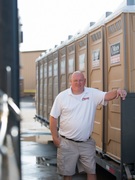 BJ Davis, co-owner of Moon Portable Restrooms, believes in delivering top of the line bathroom rental service with an extensive line of luxury bathrooms available for rent.