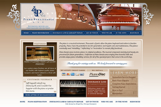 PIANO RENAISSANCE USES MODERN MARKETING TO PROMOTE OLD TIME SERVICES