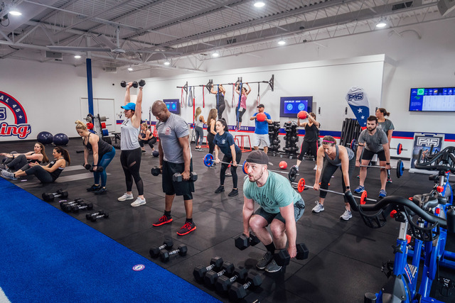 F45 St. Matthews utilizes a functional boot-camp style approach to training, so members get a full-body workout during every training session and burn body fat while building strong, lean muscle.