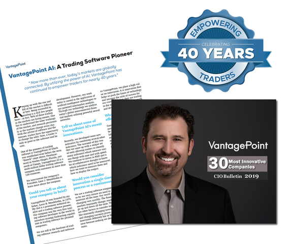 Lane Mendelsohn, President of Vantagepoint AI, and company recognized by CIO Bulletin