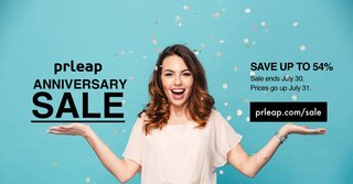 The PRLeap Anniversary Sale Starts Today