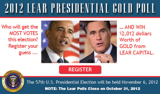2012 Lear Presidential Gold Poll