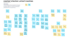 Affinity Mapping is Central to Elevated's Evolutionary Web Design Approach.