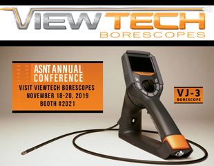 ViewTech Borescopes Exhibiting at 2019 ASNT Annual Conference
