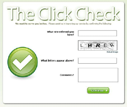 Click Check Virus is a browser hijacker you must not ignore. Click Check Virus has similar symptoms as Google Redirect Virus.