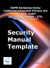 Security Manual Addresses CCPA User Privacy and Control According to Janco Associates