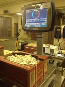 Target Checkweighers ensure accurate weight is recorded, inventory deducted and a PTI case label generated