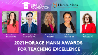 Five Educators Recognized with National Award for Commitment to Excellence 