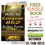 Free Days Promotion for SEO eBook October 12-14th 2012