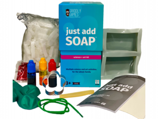 Griddly Games Delivers Good, Clean Fun with Just Add Soap STEAM Kit
