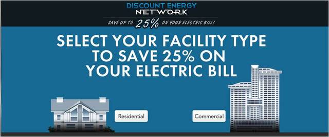 DiscountEnergyNetwork.com Screenshot