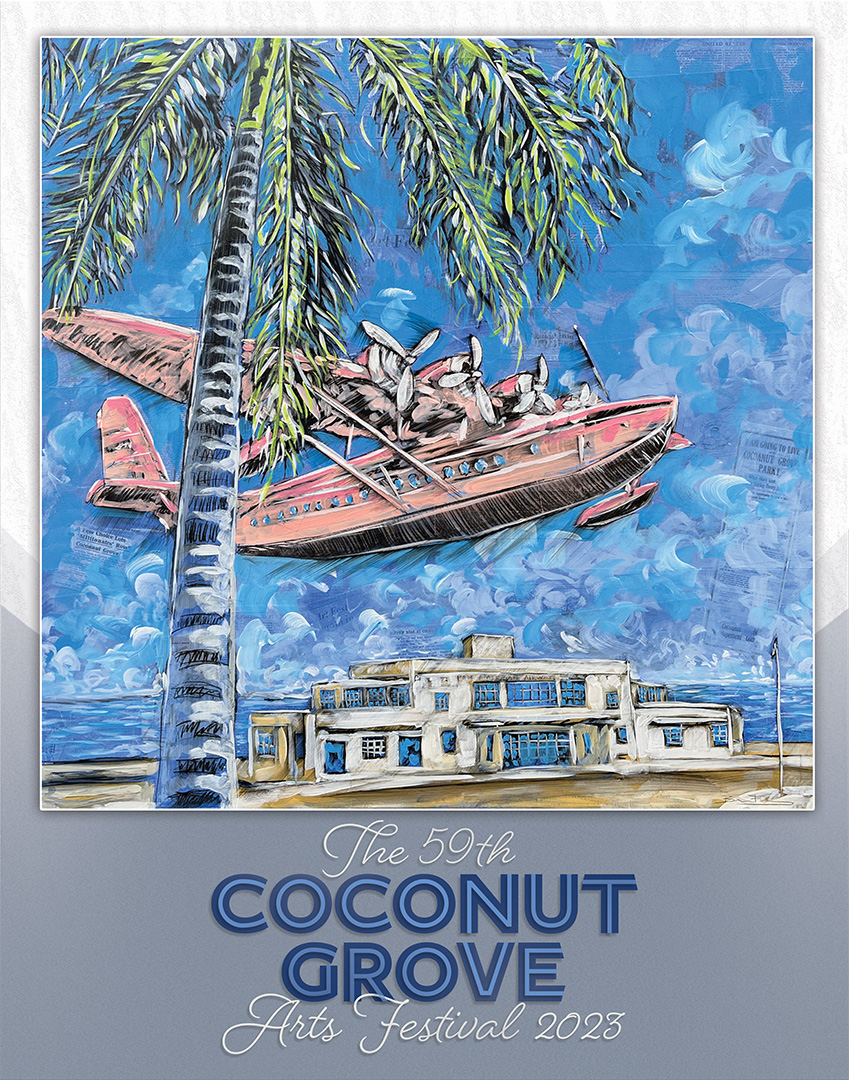 The Coconut Grove Arts Festival Unveils its Annual Commemorative Poster