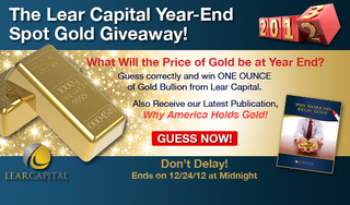Lear Capital Announces Results of Presidential Gold Poll and launches a new Spot Gold Giveaway