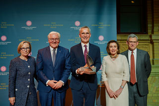 NATO Secretary General Jens Stoltenberg
Receives the American Academy in Berlin's 
2023 Henry A. Kissinger Prize