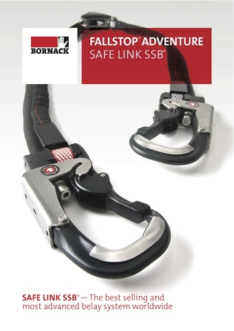 The SAFE LINK SSB®. Named Best Product of 2012 by the European IAPA (International Adventure Park Association) brings increased safety to the ropes course industry.