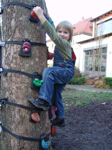 There are MONKEY® Climbing Hardware kits for kids, teens, and adults. From the beginner to the advanced climber. 