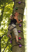 There are MONKEY® Climbing Hardware kits for kids, teens, and adults. From the beginner to the advanced climber. 